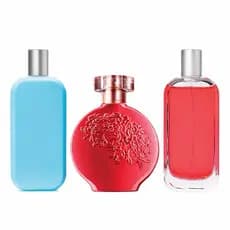 3 Body Splash Egeo Vanilla Vibe e Egeo Melancia + Floratta Red (200ml cada)