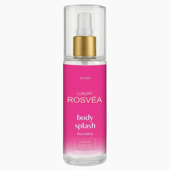 Body Splash Javône Rosvéa Luxury | Doce e Encantadora | Envio Imediato