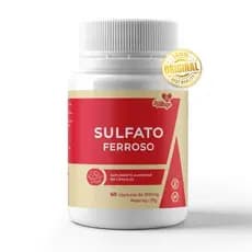 VITTAGE Sulfato Ferroso  C/60 Capsulas Envio Imediato