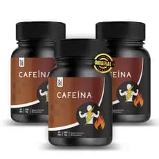 3X  Cafeína Thermo  NATURALLY  Queimador 60 cápsulas Envio Imediato