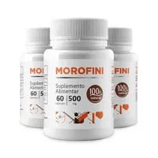 3x Morofini 500mg C/60 cáps cada Envio Imediato