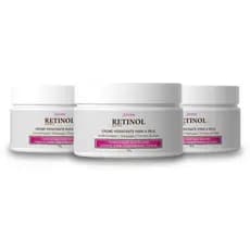 Kit 3un – Javóne Retinol Acetato Creme firmador realçador suave nutritivo100g