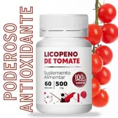 Licopeno De Tomate 500mg C/60CÁPS Envio Imediato