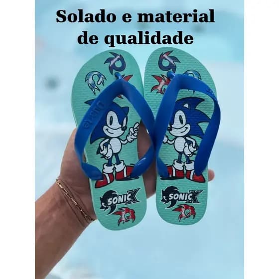 Chinelo infantil masculino Menino Super personagens Mais Vendidos