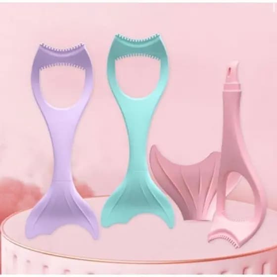 Protetor De Silicone Para Aplicação de Mascara de Cílios Delineador e Sombra nos Cílios