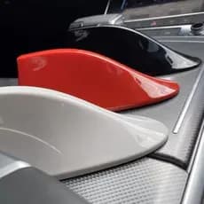 Antena Automotiva 6,0dB Rádio De Barbatana De Tubarão Do Carro Sinal FM Para Todos Carros de Teto Curvado