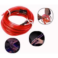 Fita de Led Neon Painel Interior Carro Decoração Automotiva Tunning 12V 3 / 5 metros Top Luxo ZEM