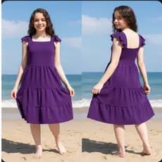 vestido juvenil  midy suceso A saia em três marias dá um toque de leveza e movimento ao look
