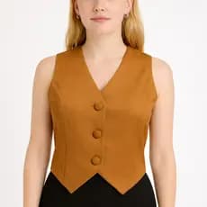 Colete Feminino | remium, Botões Frontais, Ideal para Trabalho e Eventos