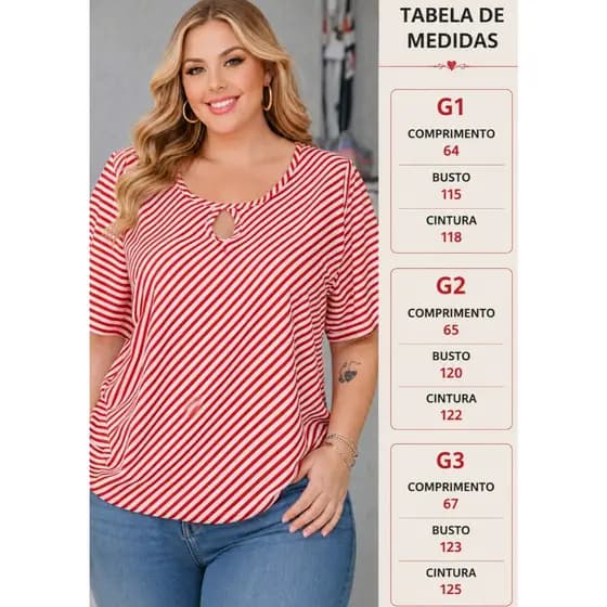 BLUSA PLUS SIZE G1 G2 G3 MODA SOLTINHA FEMININA TENDENCIA