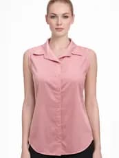 Blusa Feminina Sem Manga Social Lisa | Tecido Leve Confortável | Moda Feminina Elegante 2026