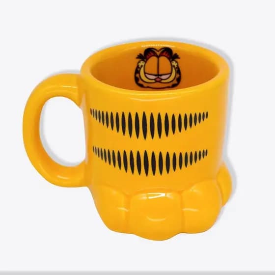Caneca Pata do Garfield 3D 350ml - Zona Criativa - Nickelodeon