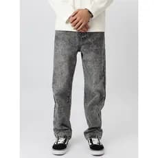 Calça Balão Calca Jeans Masculina Bag Boca Larga Streetwear Estonada