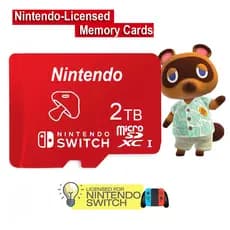 Cartão SD Original Flash Class10 1TB 2TB De Memória 256/512GB Para Câmera Nintendo Switch DVR Expansão De Jogo