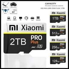 Mini Cartão Micro TF SD 512GB 256GB De Memória 2TB 1TB Alta Velocidade Cartao De Memoria 128GB Para Câmera De Telefone D