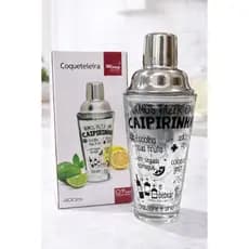 Coqueteleira de Vidro Caipirinha 400ml - Shaker de Drinks