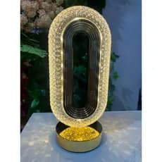 Luminária de Mesa LED Decorativa Moderna Luz Quente e Fria