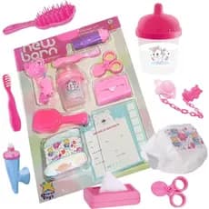 Kit Brinquedo de Acessórios Para Bonecas Completo - Divertoys - Diver New Born