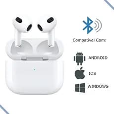Fone Bluetooth Premium Série 4 Branco Sumexr Sx-01