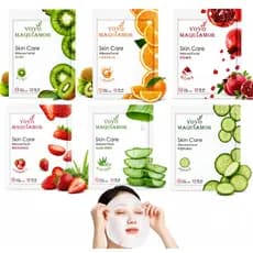 Máscara Facial Yoyó MaquiAmor Hidratante Aromas Variados Skin Care Pele Macia e Renovada