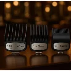 Kit Pente De Disfarce 0,5, 1.0 e 1.5 Premium Barbearia Profissional Trava de Ferro Pronta Entrega Envio Imediato