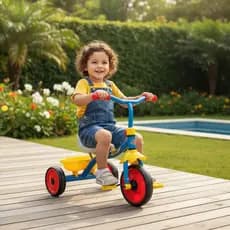 Triciclo Infantil Azul Motoca 3 Rodas Oferta 💖
