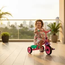 Triciclo Infantil Rosa Motoca 3 Rodas Oferta 💖