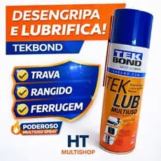 Tekbond Tek Lub Multiuso Spray 300ml – Desengripante Lubrificante Anticorrosivo