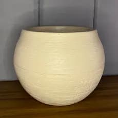 Vaso Decorativo Polietileno Plantas Modelo Esfera PP
