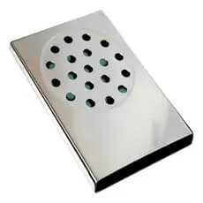 Ralo Pratic Escoamento CROMADO Para Box Banheiro Inteligente 100% Aço Inox Luxo Aço Inox