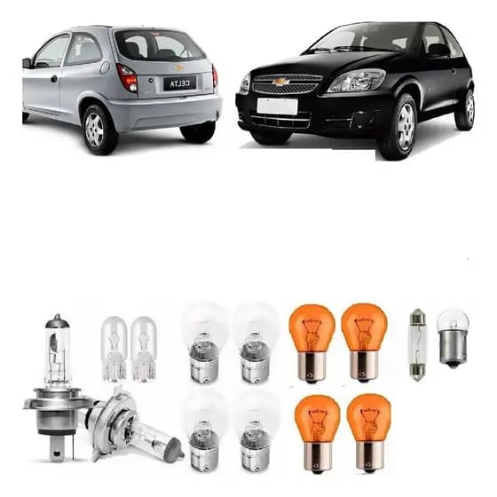 Kit 14 Lampada Lanterna  Farol Celta 2007 2014 G08