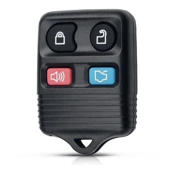 Capa Carcaça Do Controle Remoto Alarme Ford 4 Botões