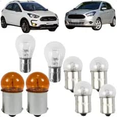 Kit Lâmpadas Lanterna Traseira Ford Ka 2015 Até 2021