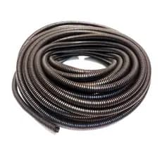 Rolo Espaguete Corrugado 7,5mm Tubo Conduite 20 Mts Chicotes Fios Elétrico Som Mangueira Reforçada
