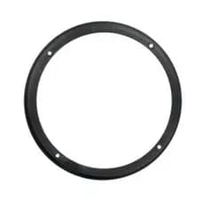 Par de Aro Adaptador Universal 6 polegadas/ Alto Falante | Preto