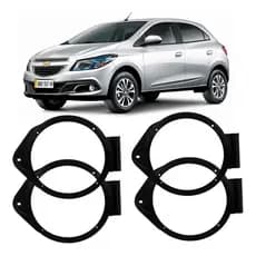 Moldura Aro Alto Falante Onix Joy Prisma Sonic Spin 4 Pecas 226/Z