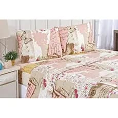 Lençol Jogo De Cama Premier Queen 4 Peças Estampado 170 Fios Prático Fácil de Lavar e Secar Uso Diário