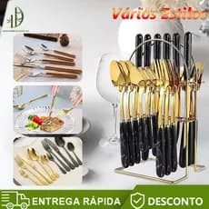 Jogo De Talheres Aço Inoxidável 16/24 Peças,Garfo e Colher e Faca, padrão de mármore para Talheres Mesa Posta