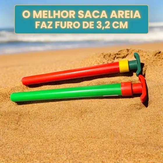 Saca Areia Removedor De Areia Guarda-sol Praia Sugador Areia