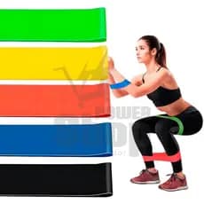 Band Para Treino Faixa Elástica Para Treino Academia Kit 5 Unidades Mini Band