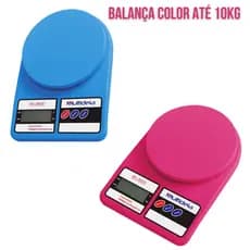 Balança De Cozinha Digital Alta Precisão ate 10KG Escala 1 grama Color Balança de Alimentos