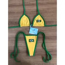 Biquíni Amarração Cortininha do Brasil