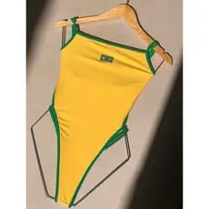 Body Mel Maia do Brasil Feminino Cavado Asa Delta Verão Moda Praia Tendência