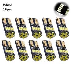 10 Pçs Super Brilhante T10 Luz Da Placa De Licença 168 194 LEDs Do Carro 4014-15SMD W5W LED Lâmpadas Leitura