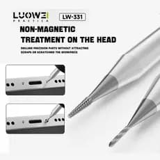 LUOWEI LW-331 2.35mm Liga De Reparo Do Telefone Extrator De Parafuso Despojado Ferramenta De Extração De Remoção De Broc