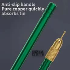 LANRUI M24 Agulha De Arrasto De Estanho Cobre Puro FPC Conector Reballing Solda Com 3 Barras Ultraleve Conjunto De Supor