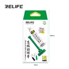 RELIFE F 21 10CC Pasta De Solda De Estanho Sem Chumbo E Halogênio BGA PCB Retrabalho Tipo Seringa De Fluxo De Soldagem E