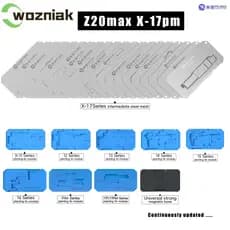MiJing Z20 max BGA Reballing Estêncil Plataforma Para iPhone X-17 pro Camada Média Placa-Mãe Solda Com