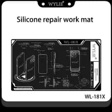 Almofada De Silicone Com Isolamento Térmico WYLIE WL-181X – Tapete De Solda Sem Protuberância E Antideformação , Proteto