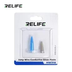 Pasta De Prata De Fio Voador Sem Solda RELIFE HW31A-Adesão Superior Para Vidro E Plástico , Ideal Conexão De Linha De Ci